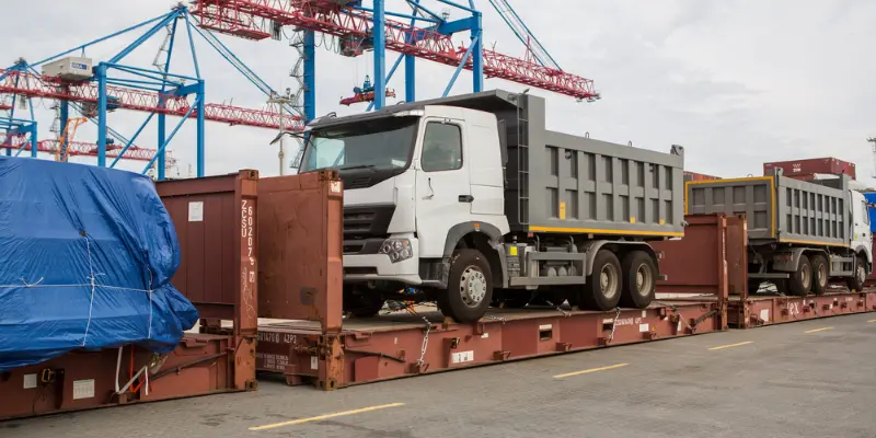 Shipping oversize cargo on FR containers for Iraq