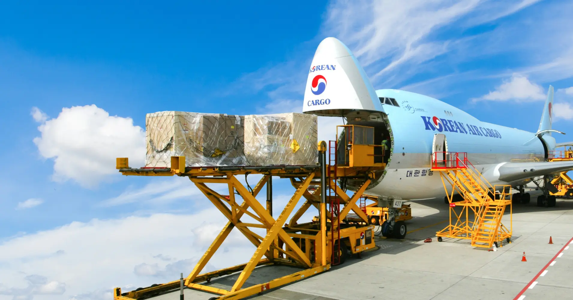 Charter cargo service to/from Iraq.