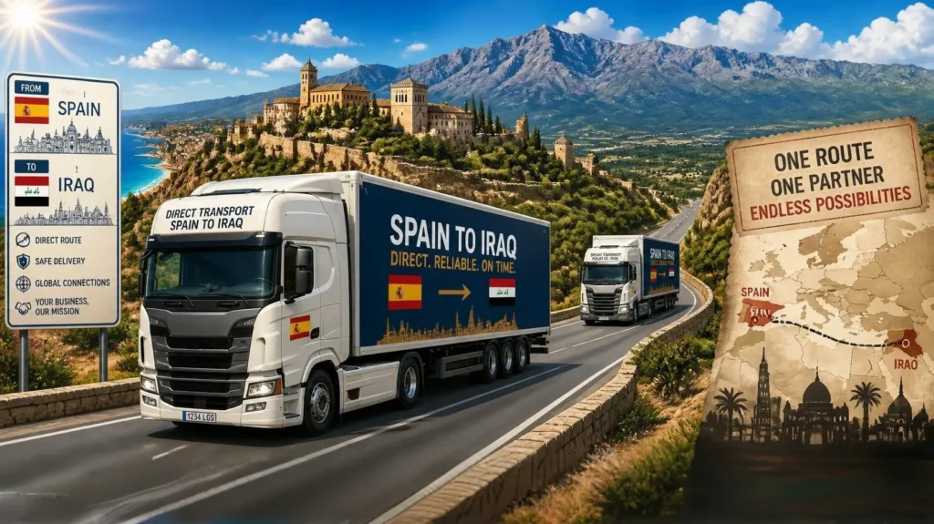 Shipping & Freight Forwarding from Spain to Iraq
