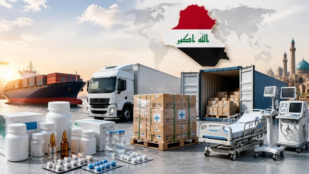 Pharmaceutical & Medical Logistics Services to Iraq
