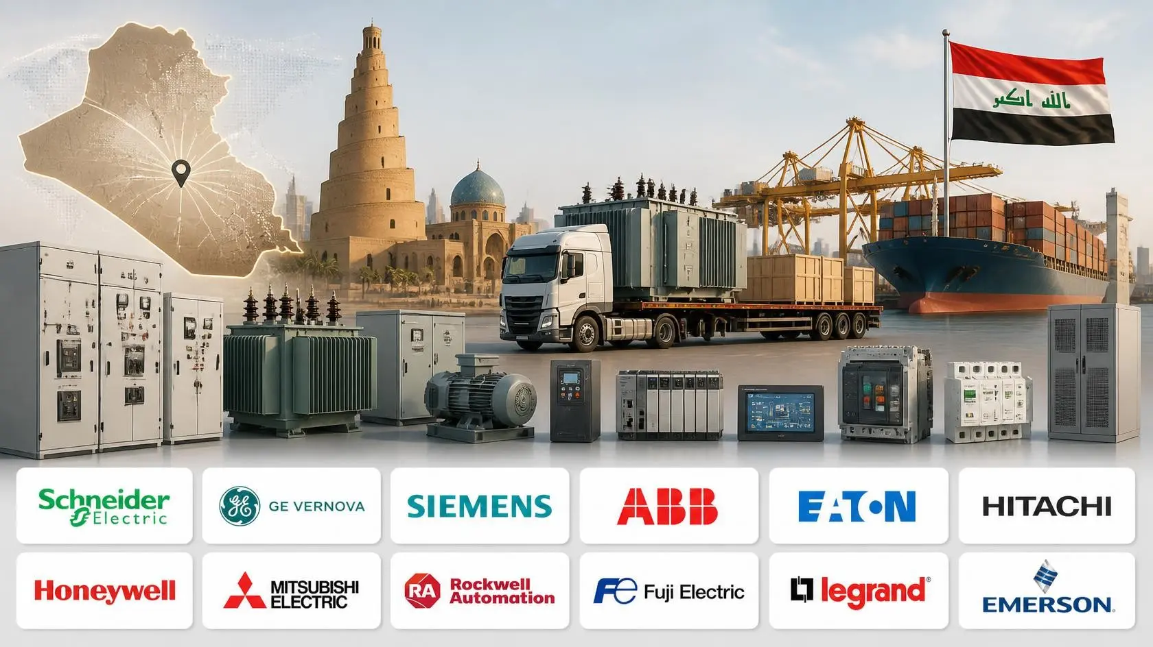 Industrial Electrical Equipment Logistics to Iraq
