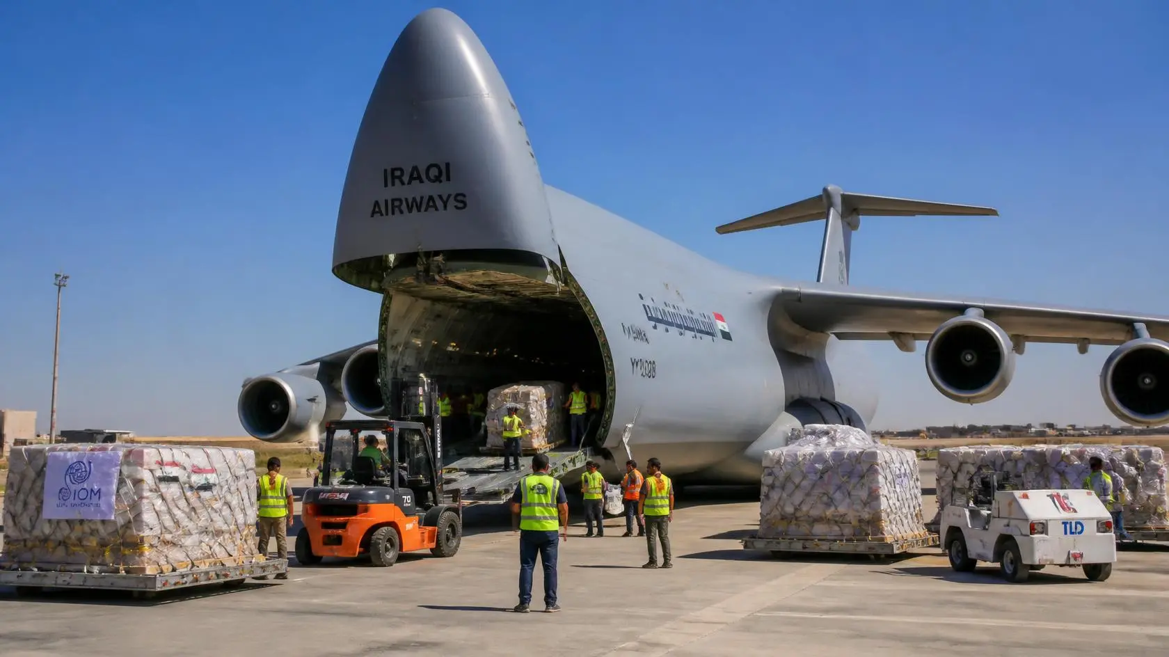 Air cargo service in Iraq