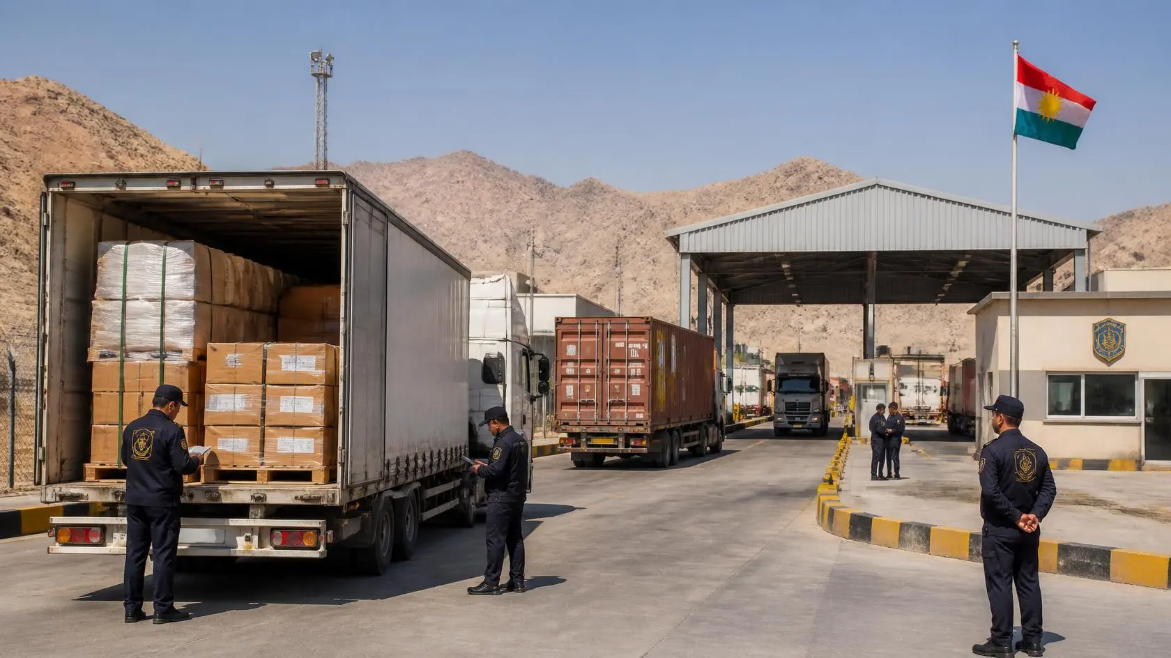 Your partner for customs clearance at Ibrahim Khalil border in Kurdistan Region 