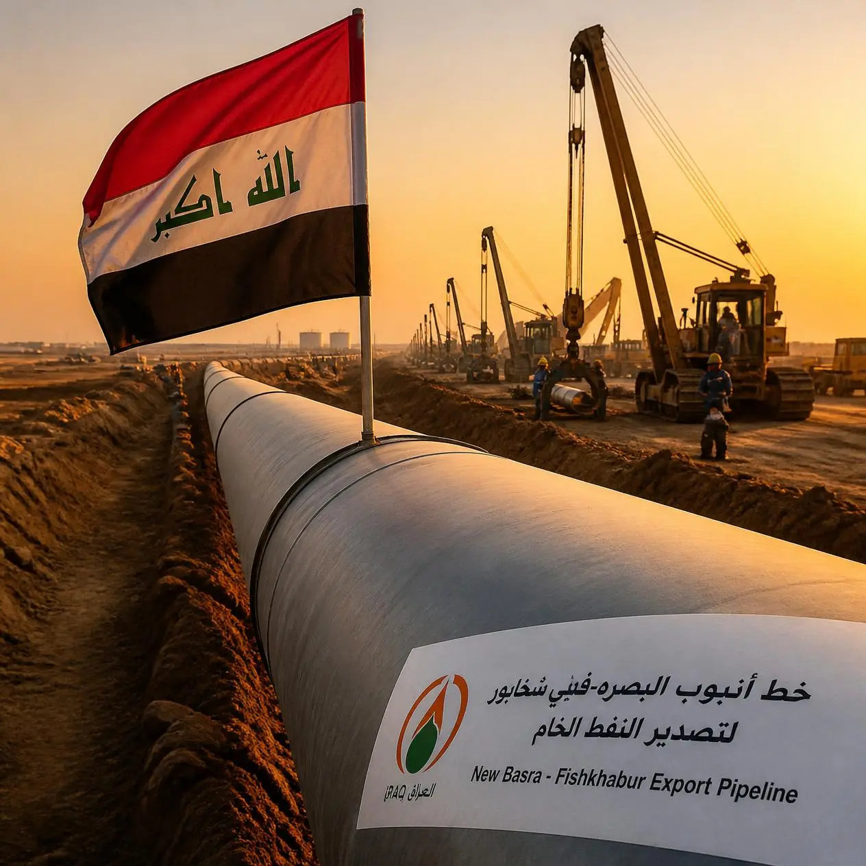 Iraq & Syria new oil pipeline 
