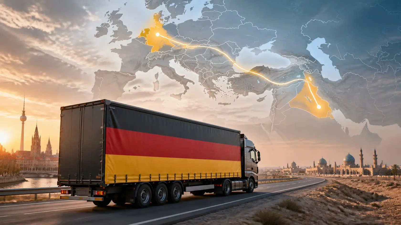 Shipping and Freight Forwarding Solutions from Germany to Iraq