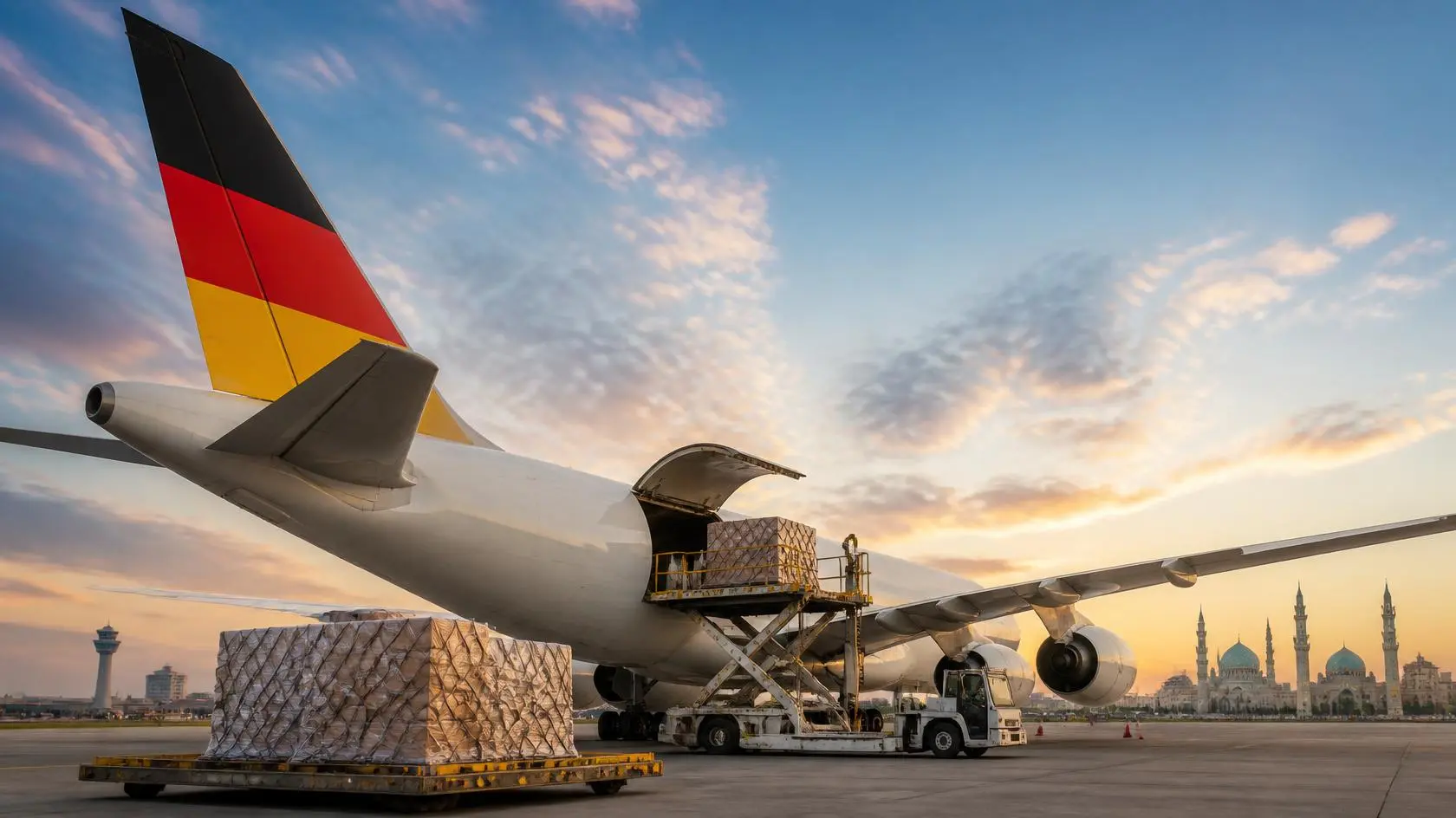 Air freight from Germany to Iraq