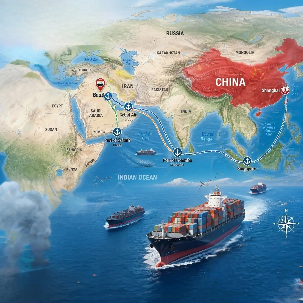 Untitled design (93) Sea Freight from China to Iraq