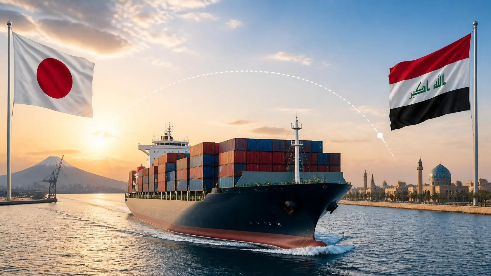 Japan to Iraq Shipping & Freight Forwarding Solutions