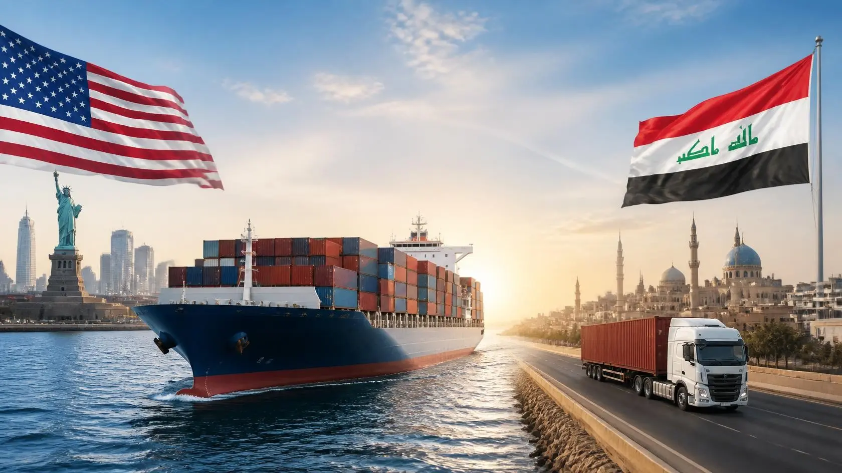 Ocean Freight from USA to Iraq