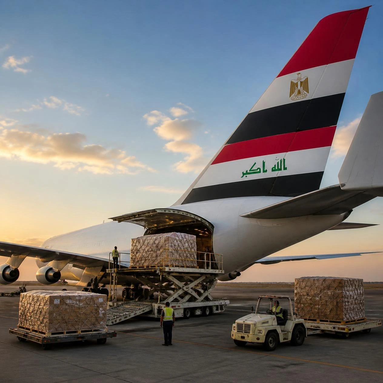 Air Freight from Egypt to Iraq
