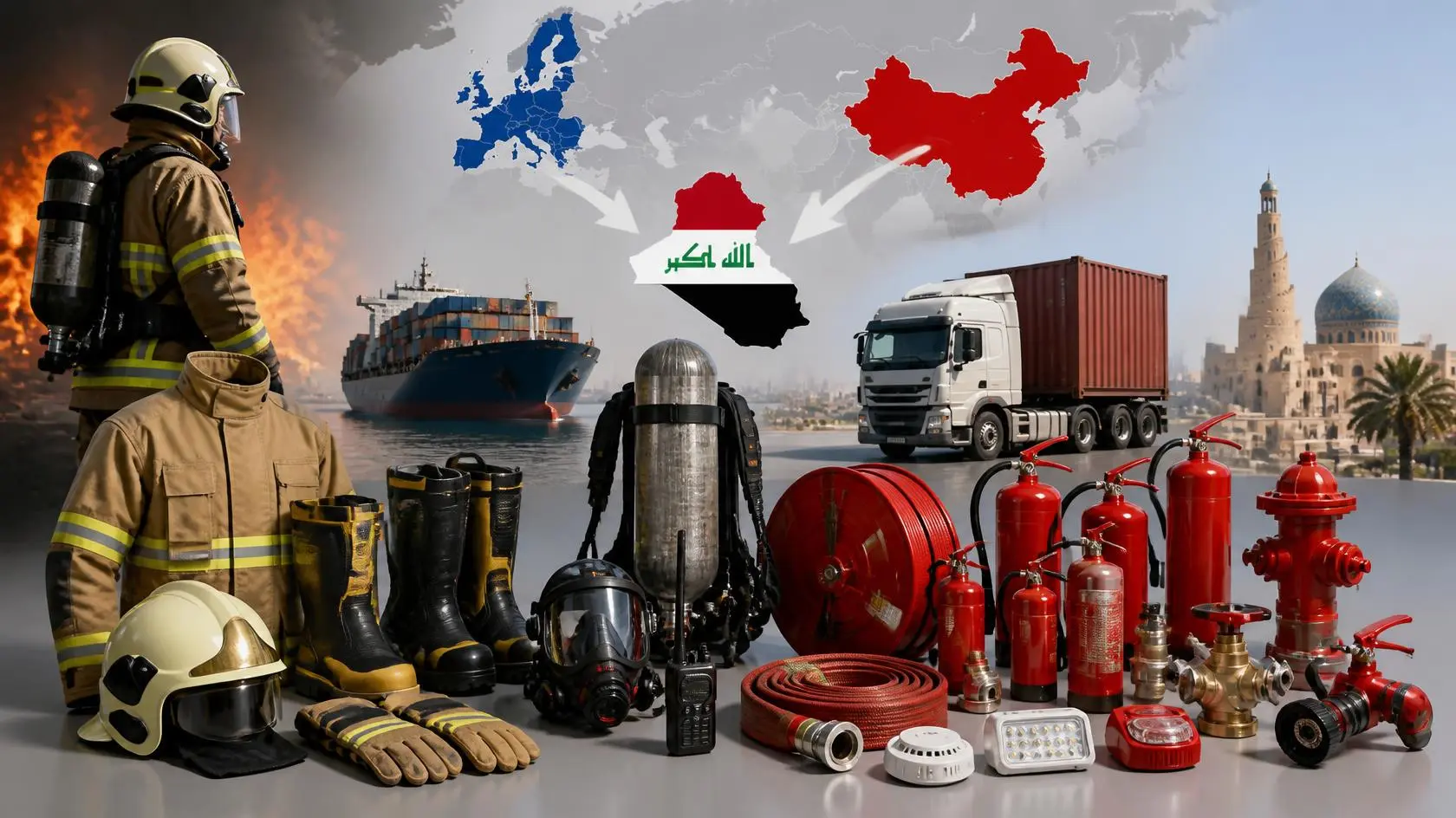 Firefighting Equipment Supply for Iraq