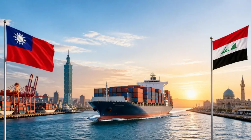 Shipping & Freight Forwarding from Taiwan to Iraq